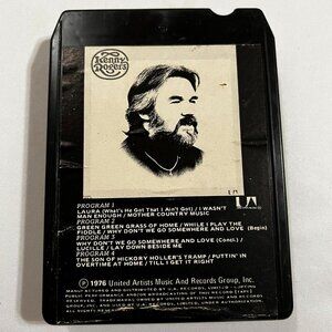 Vintage Kenny Rogers Self Titled 1976 United Artists 8 Track Cartridge EA 689-H